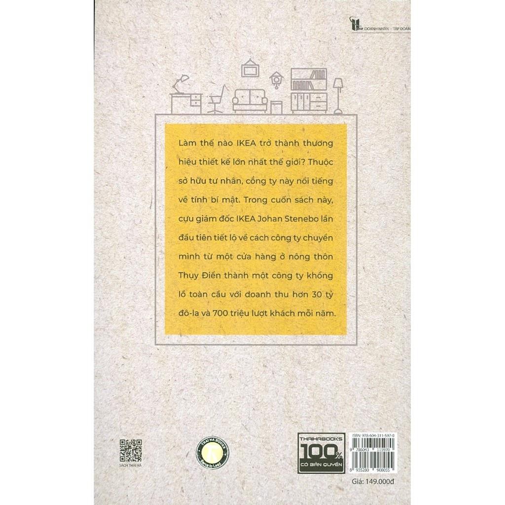 Sách - IKEA , Dấu Ấn Thụy Điển Trên Bản Đồ Thế Giới - Thái Hà