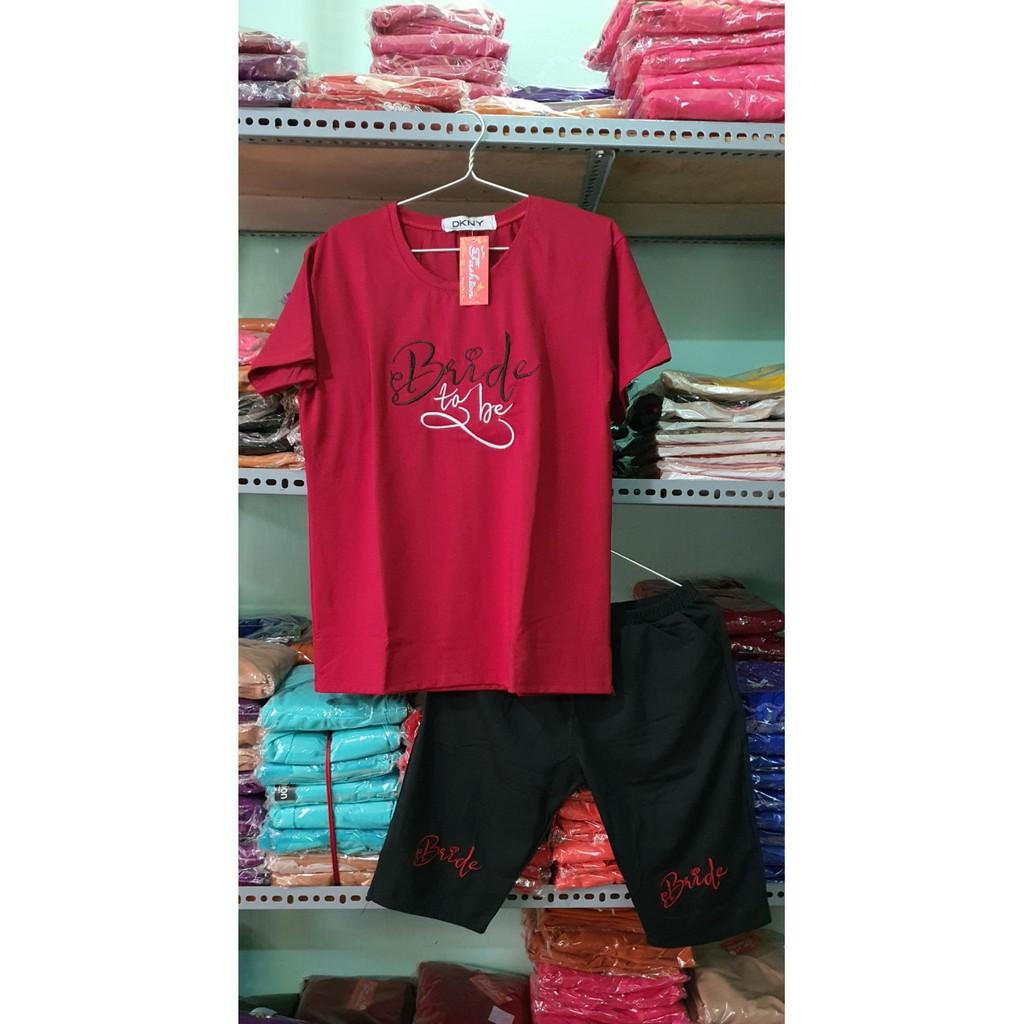 Đồ Bộ Thun Cotton Nữ Quần Lửng
