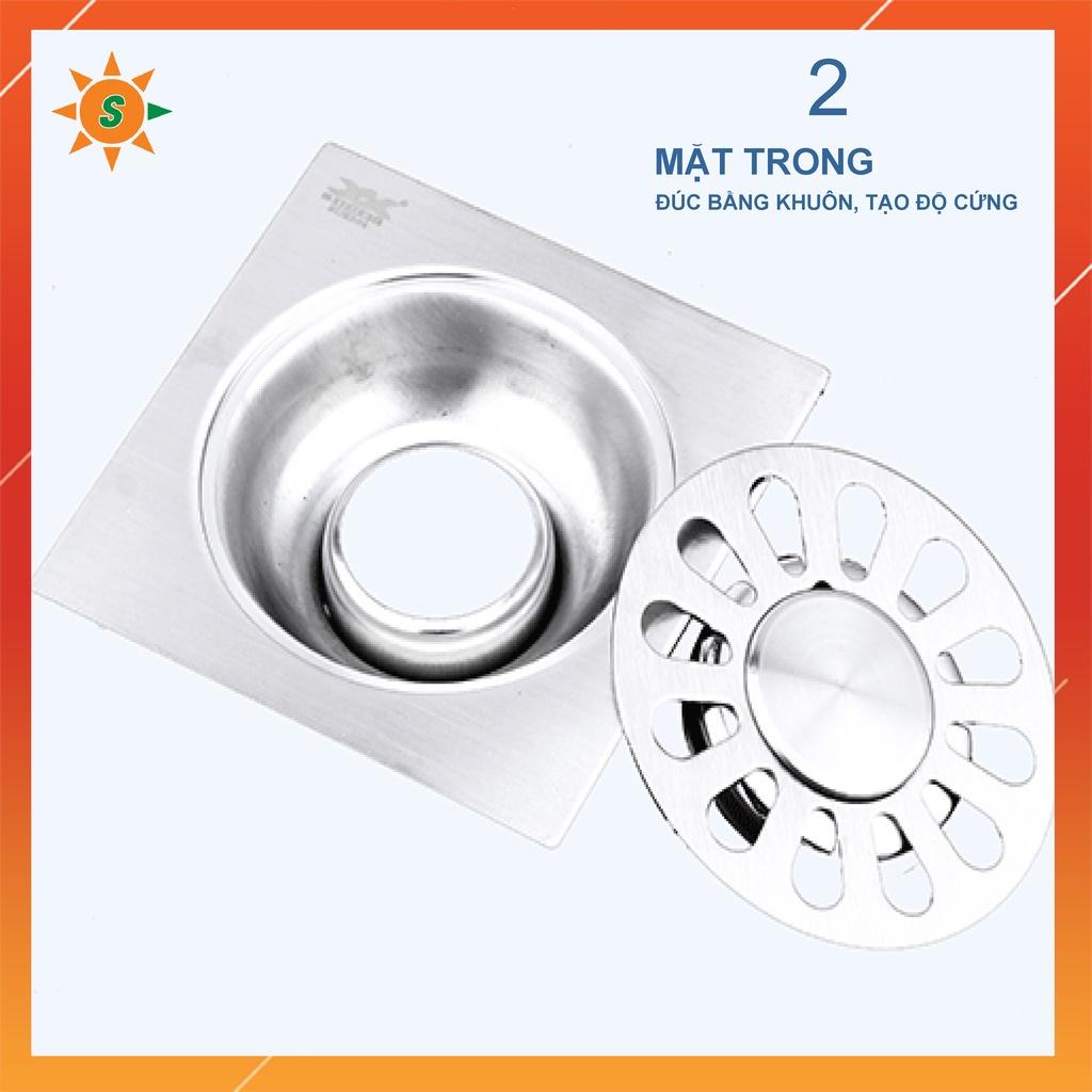 Phễu thoát sàn chống mùi hôi, phễu thoát sàn, Inox 304 dày 1,5mm.