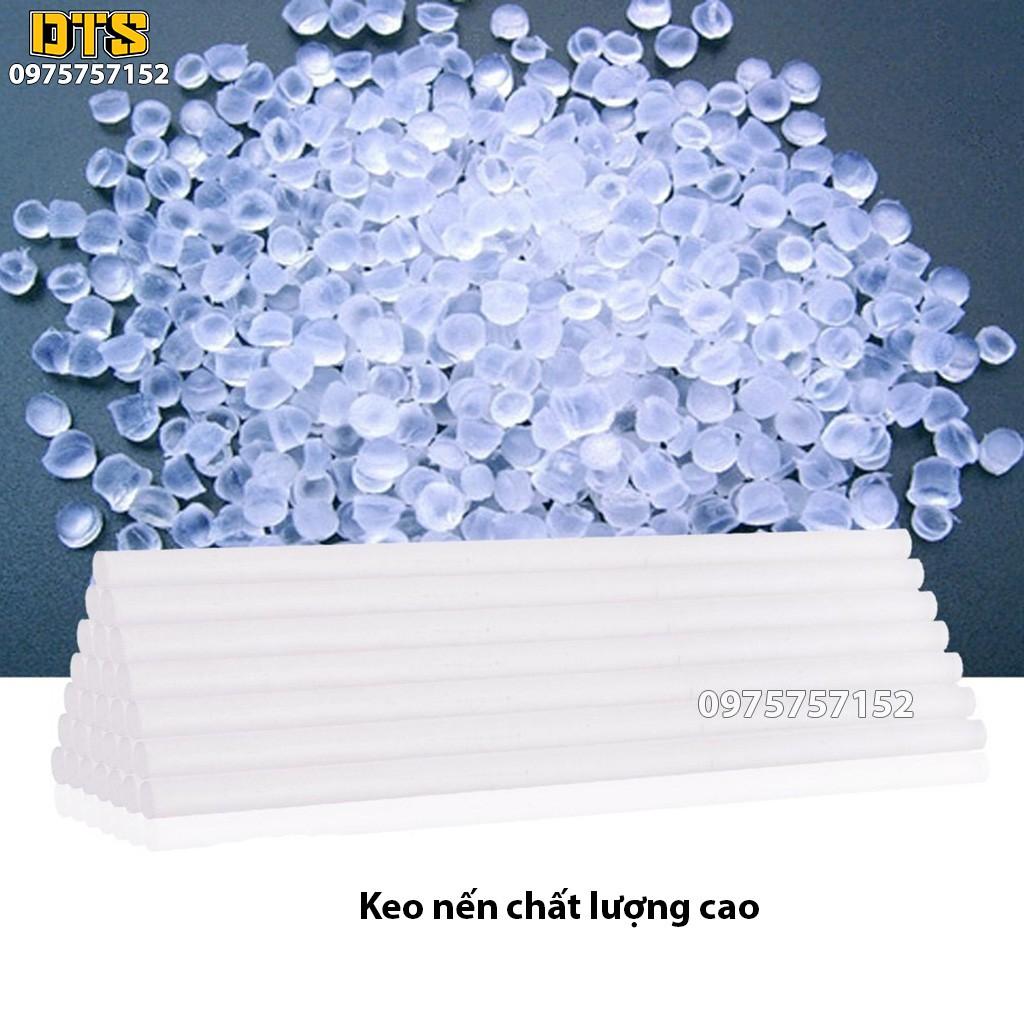 Combo thanh keo nến Silicon chất lượng cao chuyên dùng cho súng bắn keo đường kính 10mm, 7mm keo ra đều siêu dính