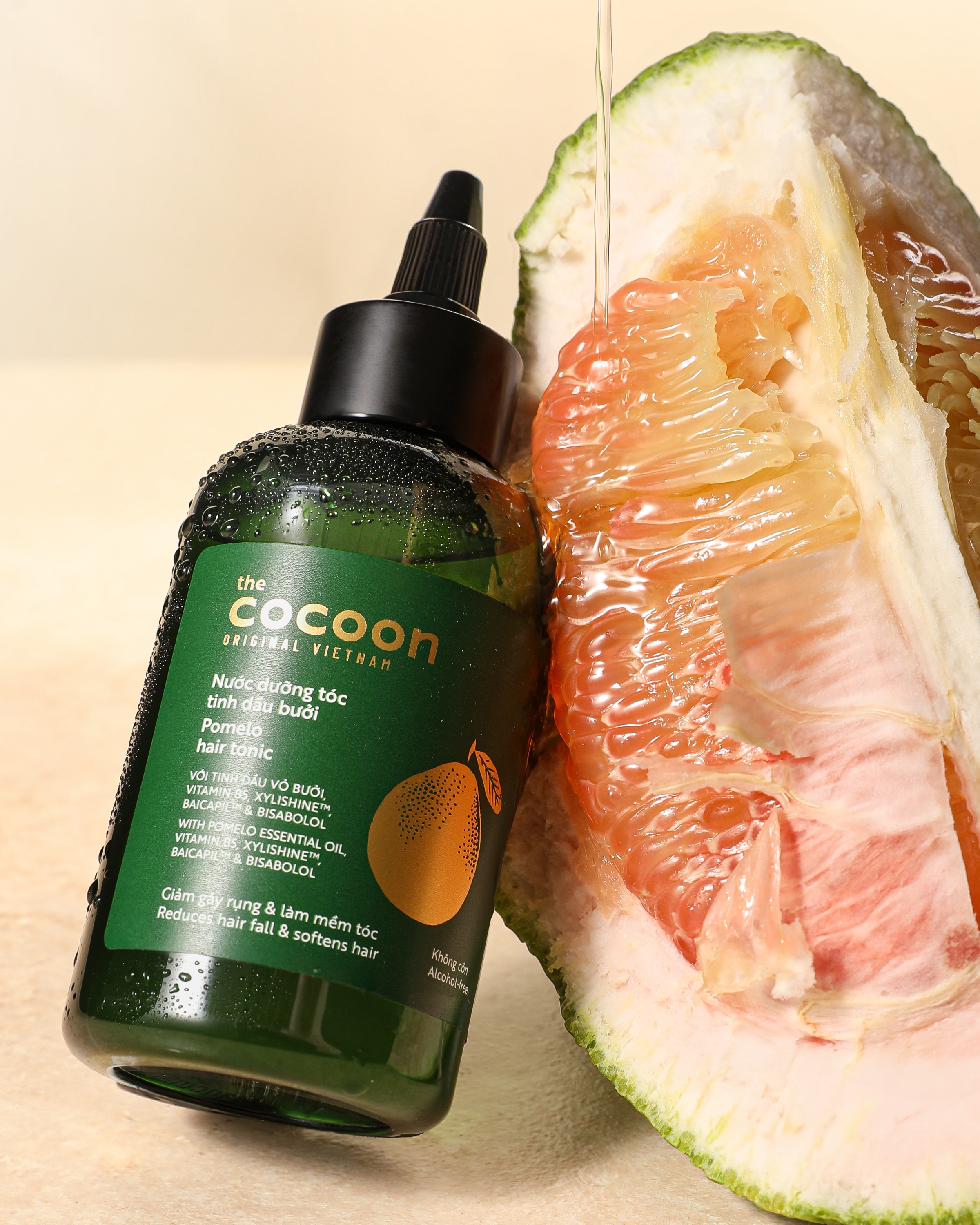 Tinh Dầu Bưởi Dưỡng Tóc Cocoon Thuần Chay 140Ml