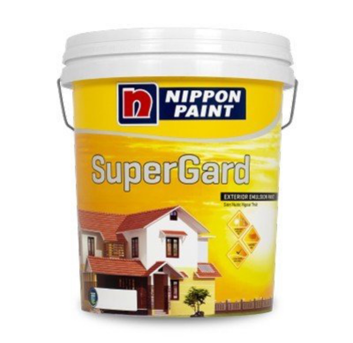 Sơn ngoại thất SuperGard chống rêu, mốc, độ che phủ cao (MÀU TRẮNG)