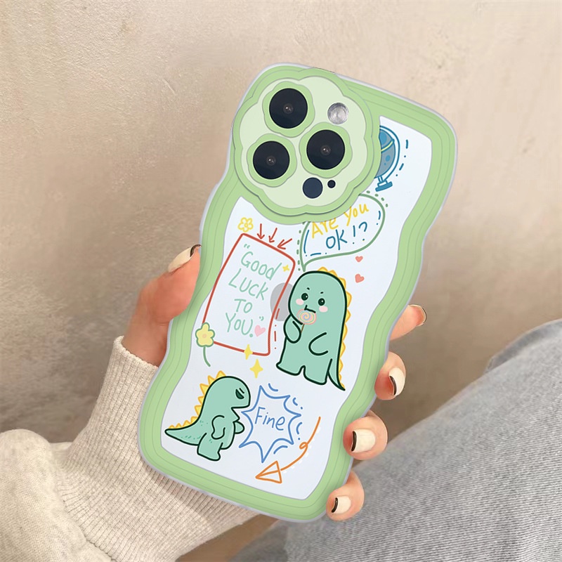 Ốp Lưng Dành Cho Iphone 14 Promax 14 Pro 14 Plus 14 hình Animal Cute Hàng Chính Hãng – Khủng long n Friend – iPhone 14 Pro Max