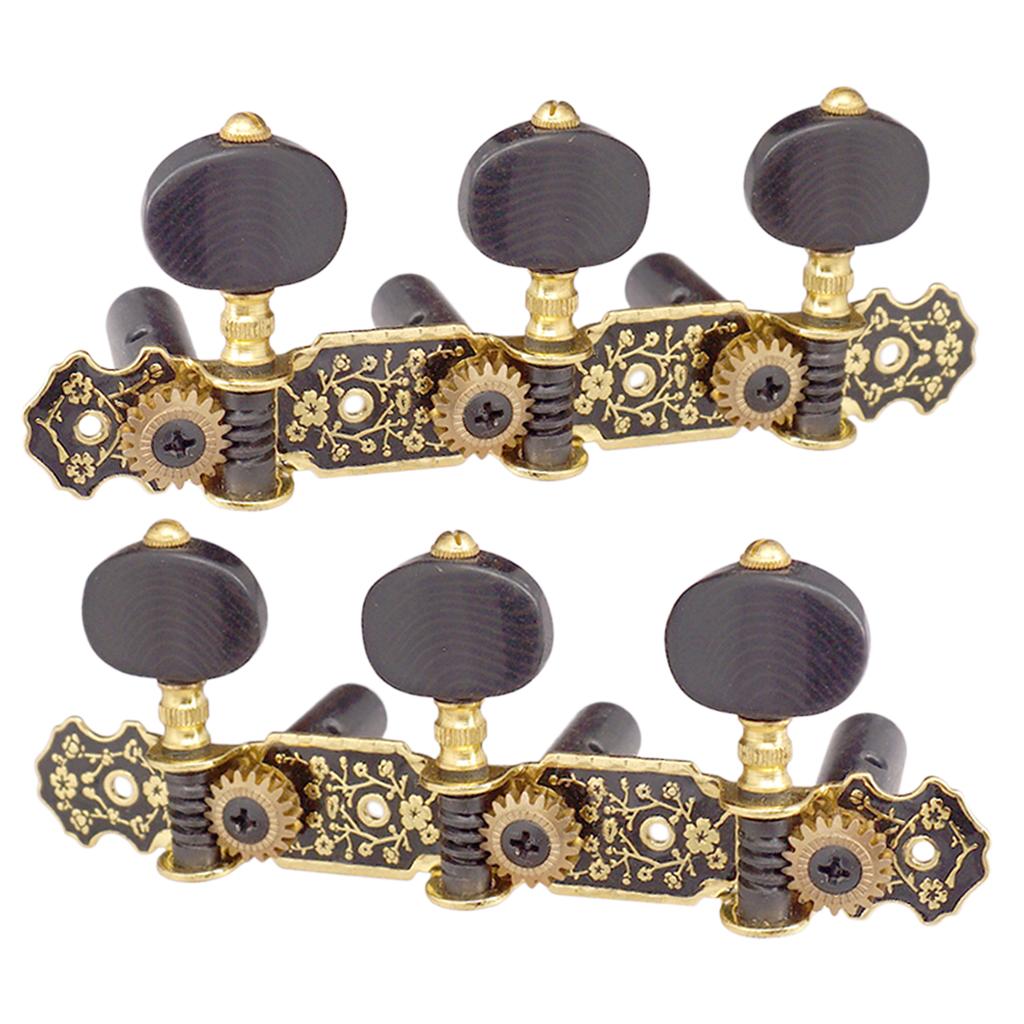 2pcs Acoustic Classical Guitar Strings Tuning Pegs Keys Machine Heads Tuners