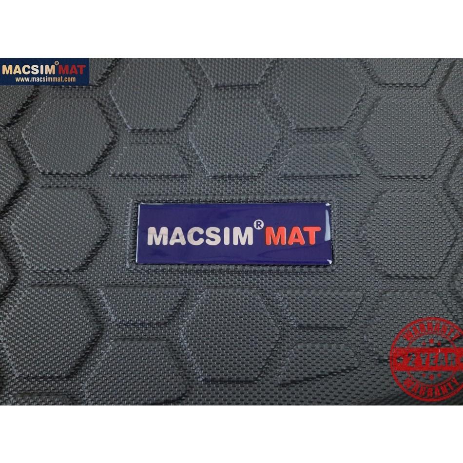 Thảm lót cốp xe ô tô Lexus ES 200/250 2013-2017 nhãn hiệu Macsim chất liệu TPV cao cấp màu đen