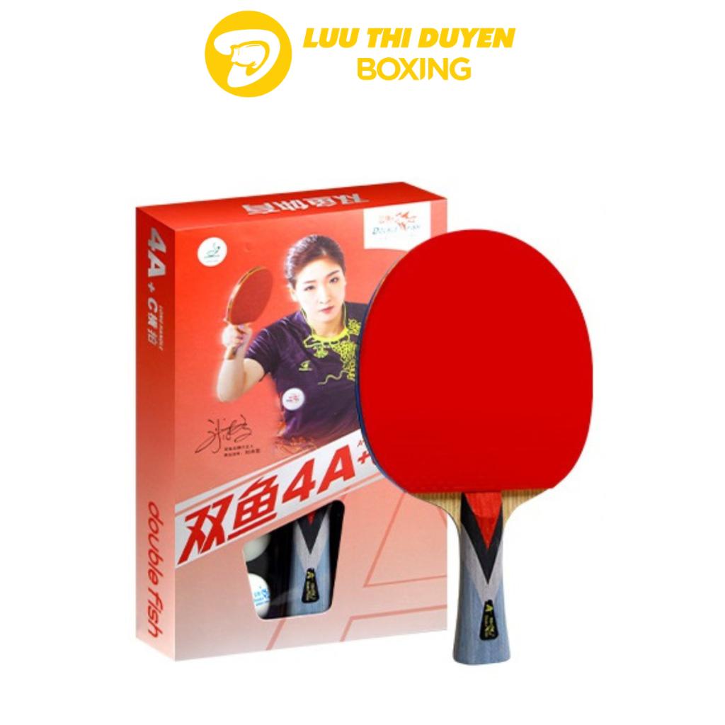 Vợt Bóng Bàn Double Fish - Lừu Thị Duyên Boxing - Model 2AC, 3AC, 4AC, 5AC - Mẫu mới, kèm 2 quả bóng bàn