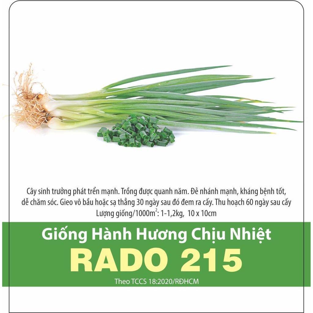 Hạt giống Hành Hương chịu nhiệt, đóng gói 2gr