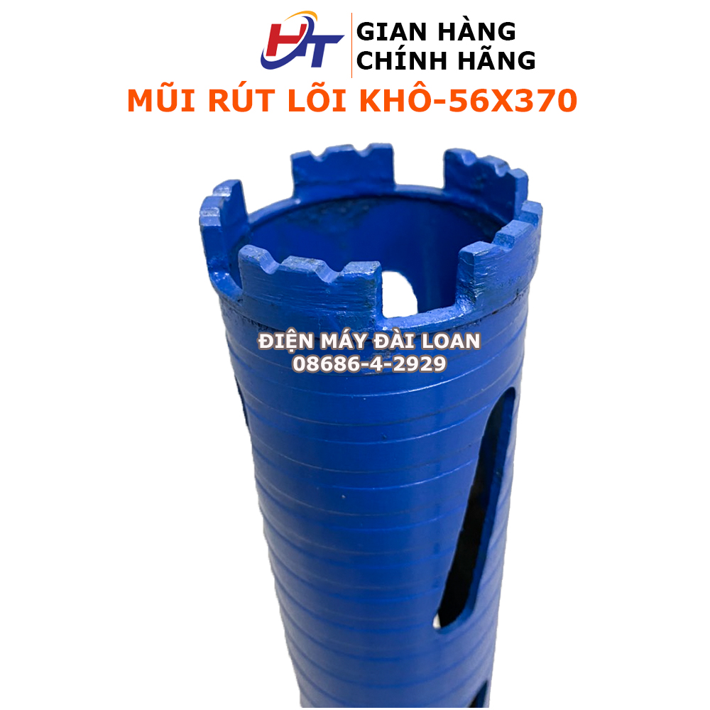 Mũi khoan rút lõi khô HT-K56X370MM