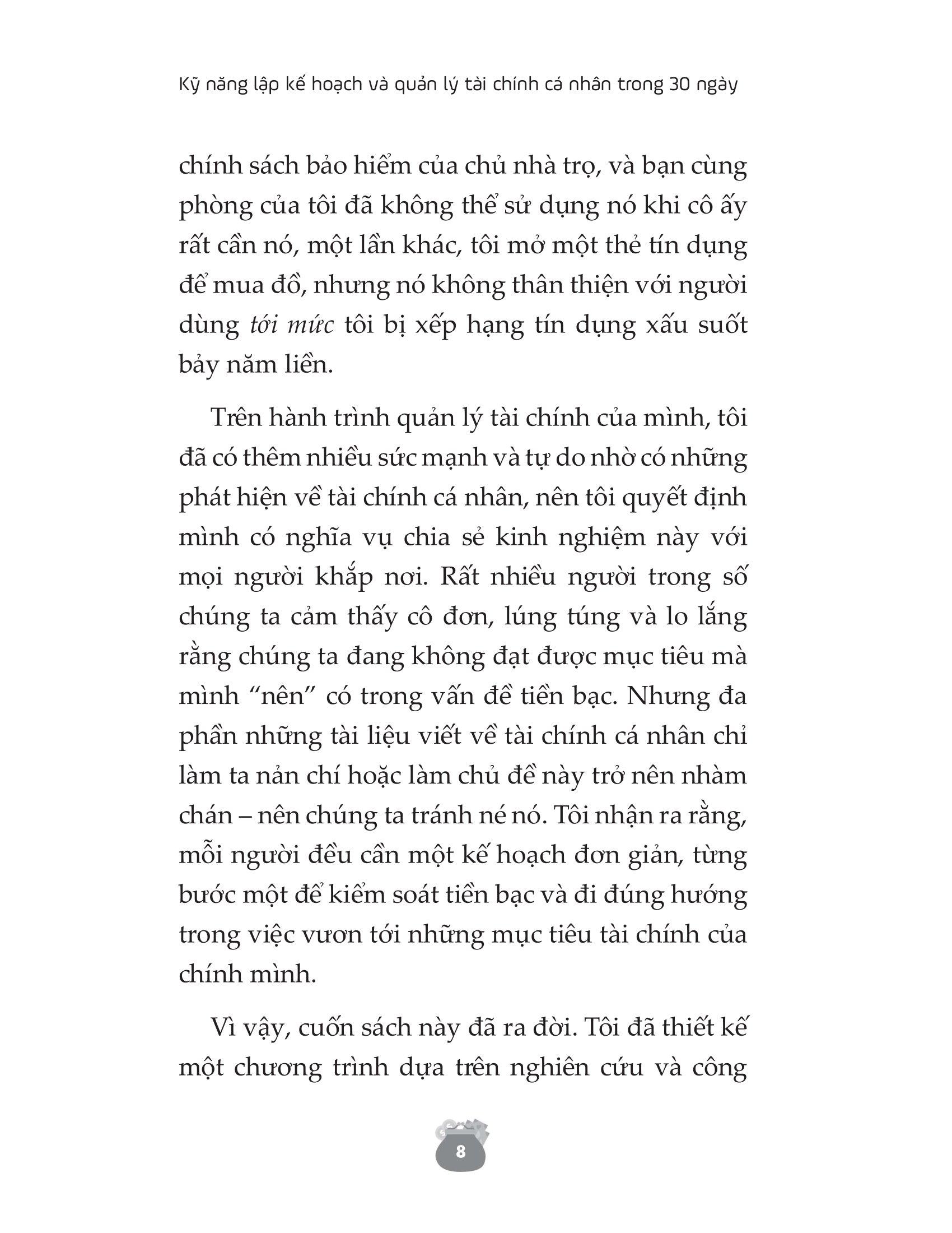 Kỹ Năng Lập Kế Hoạch Và Quản Lý Tài Chính Cá Nhân Trong 30 Ngày