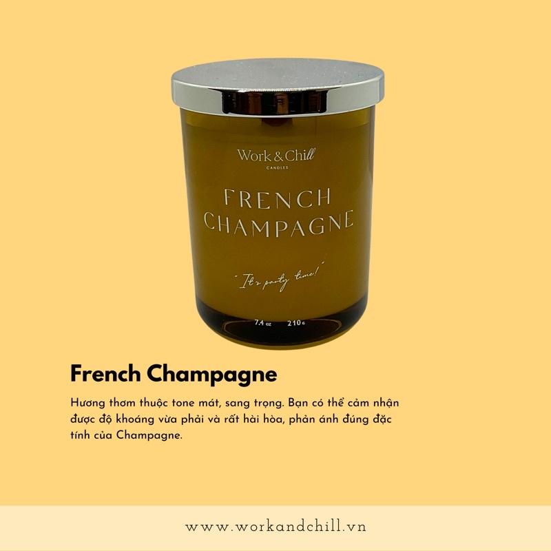 Nến thơm cao cấp French Champagne 7.4 oz