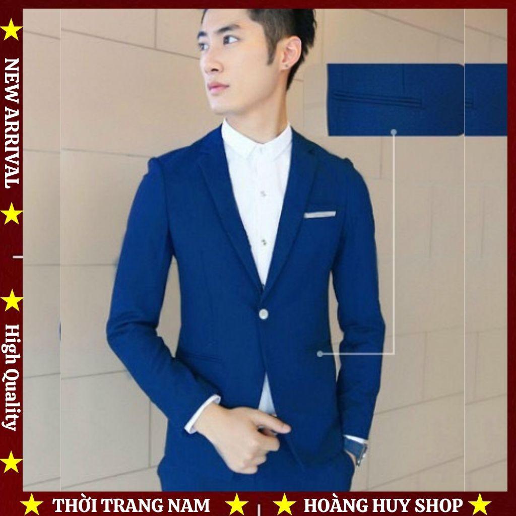 Áo Vest Nam Cao Cấp H&H-VS01 Chất Vải Kaki Co Dãn Kiểu Dáng Hàn Quốc - 4 Màu