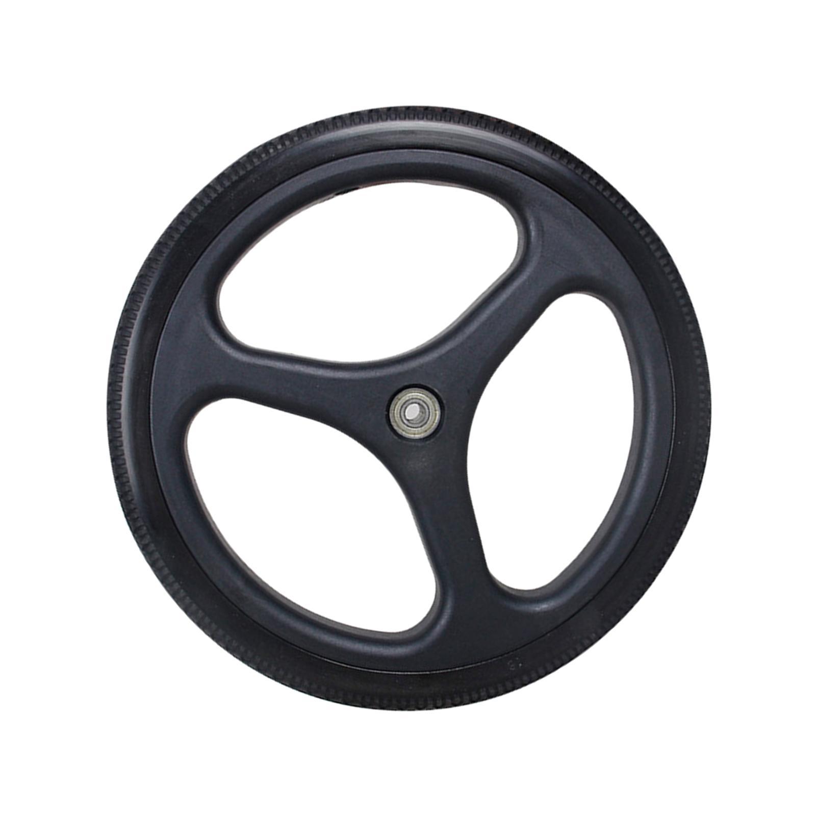 Wheelchair Rear Wheel Assembly Wheel Tires ABS Hub for Manual Wheelchair