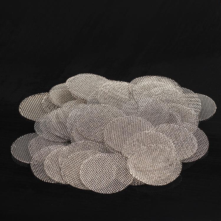 500pcs Màn hình ống thép không gỉ 20 mm, Màn hình hút thuốc lọc, Màn hình ống