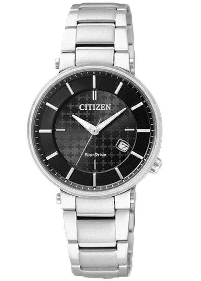 Đồng Hồ Nữ Citizen Dây Thép Không Gỉ EW1790-57E - Mặt Đen (Sapphire)