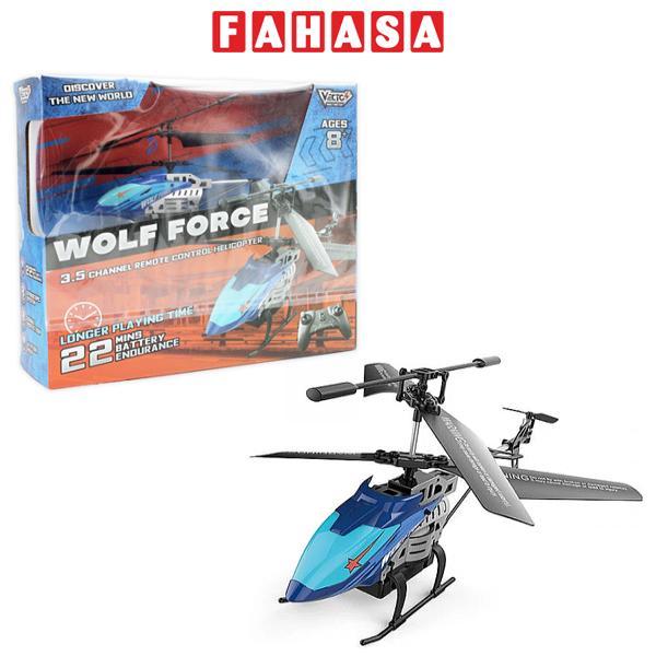 Đồ Chơi Trực Thăng Điều Khiển Vecto Wolf Force VTF8/BLU - Màu Xanh