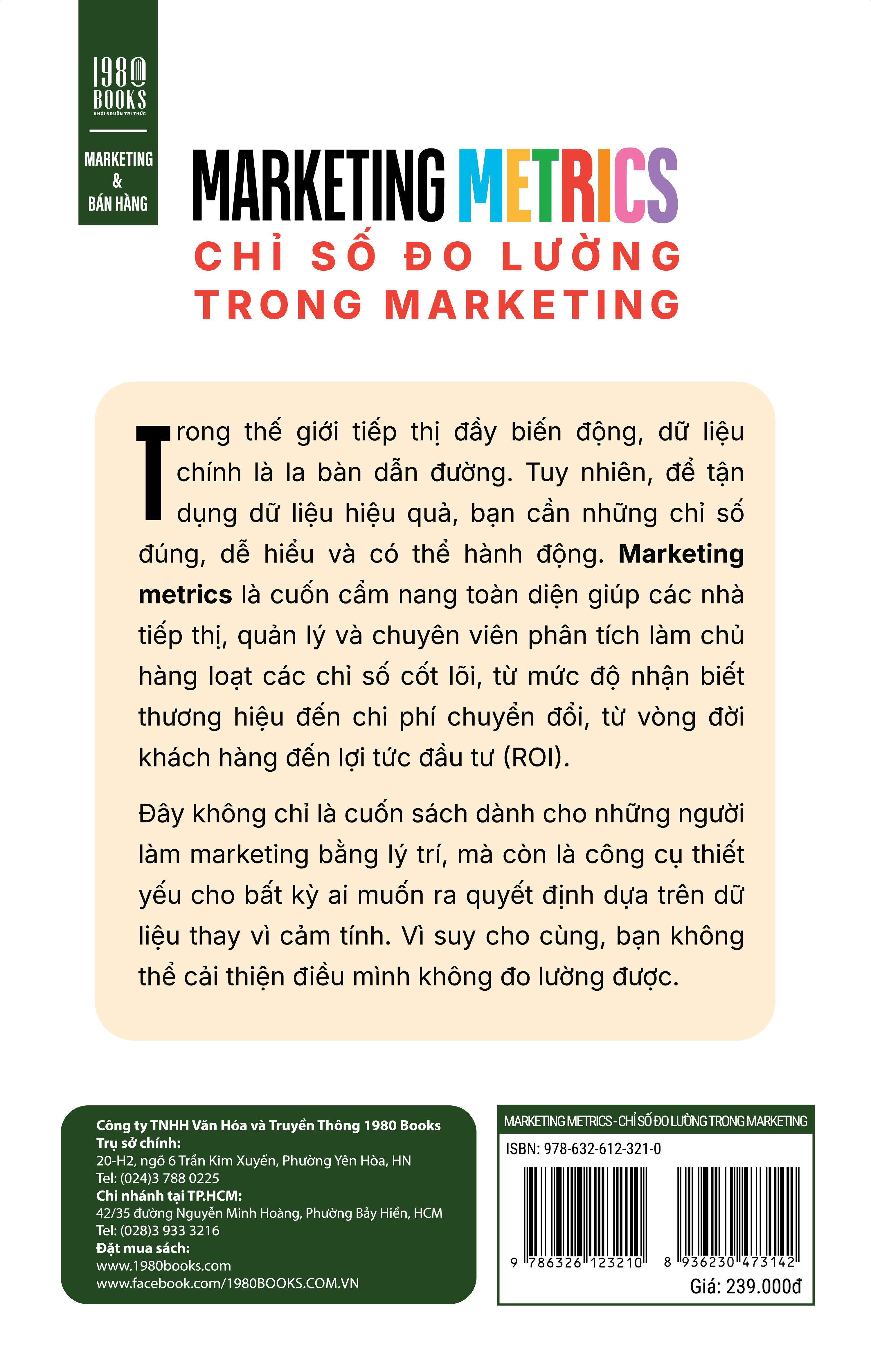 Sách Marketing Metrics