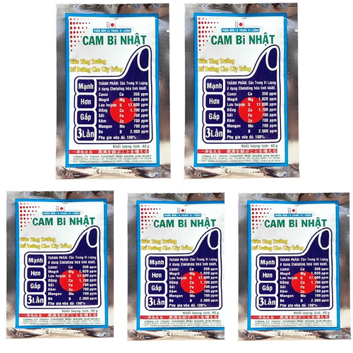 COMBO-5 GÓI CAM BI NHẬT 308 BỔ SUNG VI LƯỢNG CHO CÂY TRỒNG