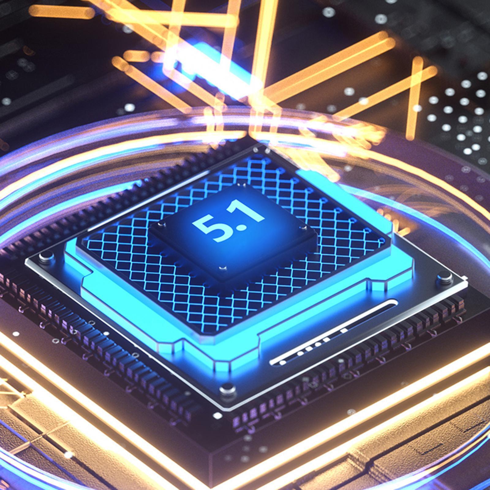 Wireless Earbuds Earphones Noise Cancelling IPX7 Waterproof for Game Working