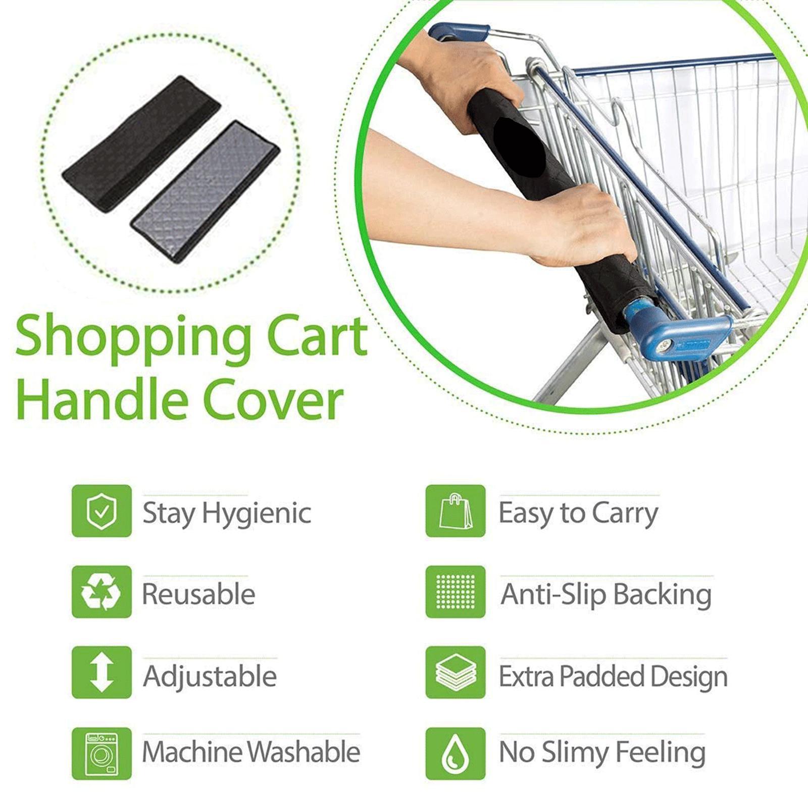 Supermarket Shopping Cart Covers Shopping Trolley Handle Sleeves Gloves