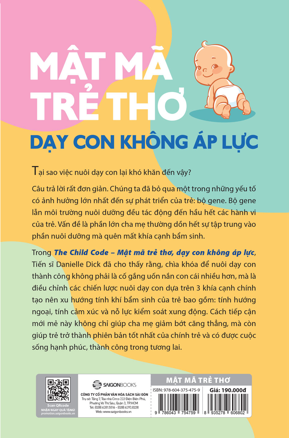 Mật mã trẻ thơ - Dạy con không áp lực - Tác giả Tiến sĩ Danielle Dick