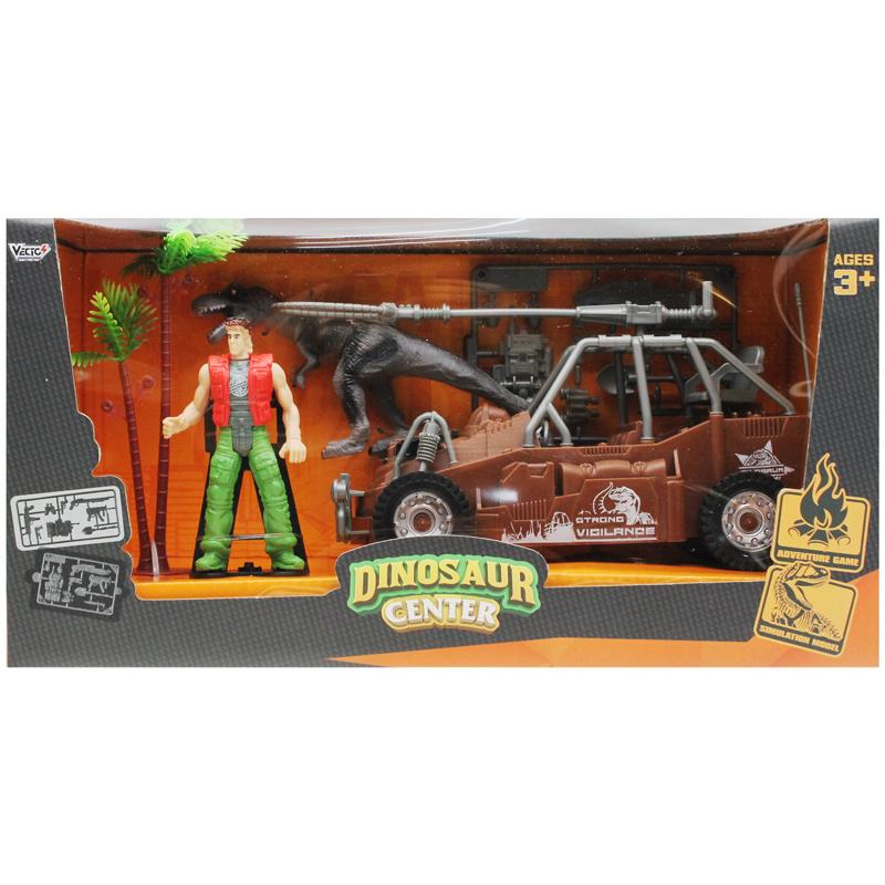 Bộ Đồ Chơi Trung Tâm Nghiên Cứu Khủng Long - Xe Bọc Thép - Vecto DN7743B