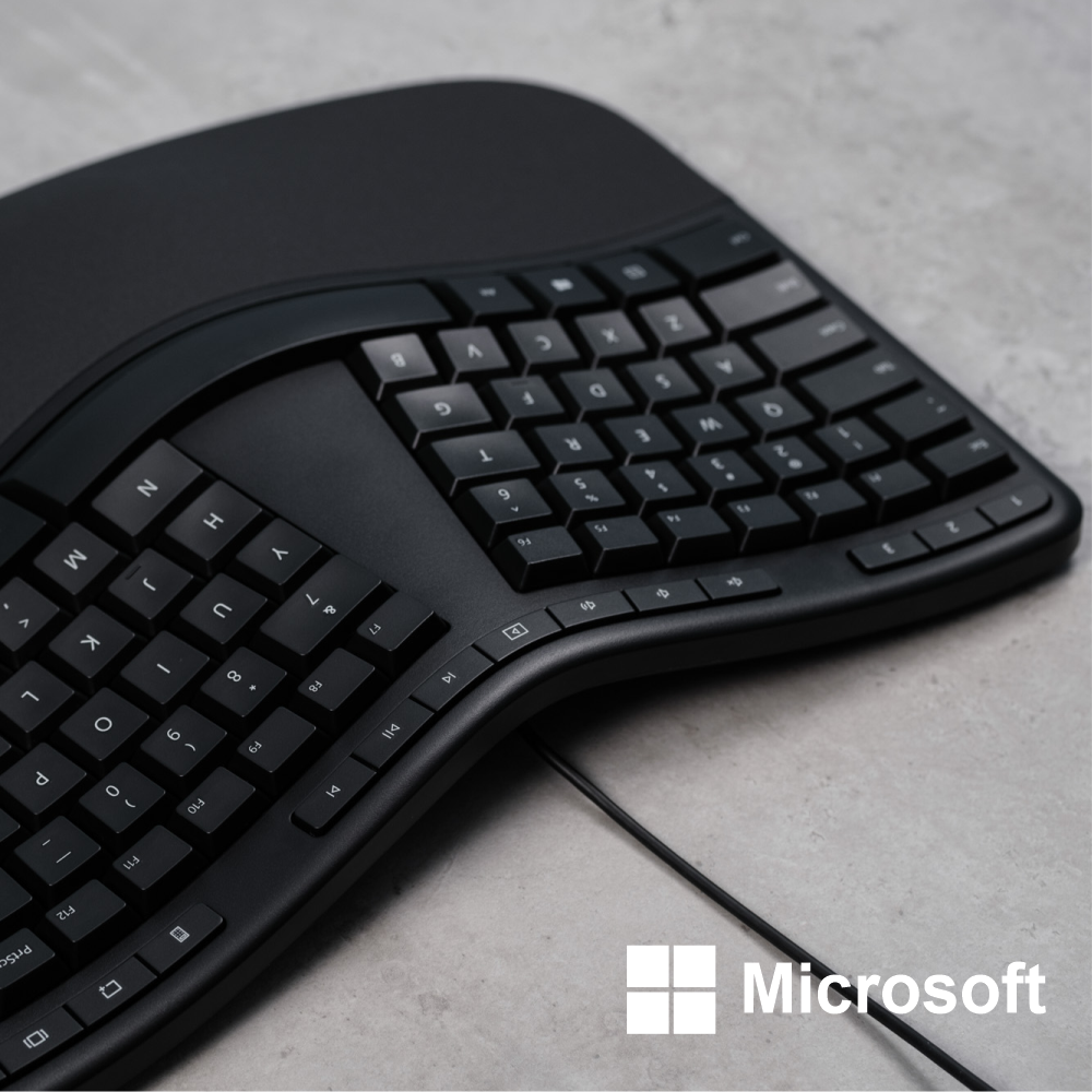 Bàn Phím Cao Cấp Microsoft Ergonomic - Hàng Chính Hãng