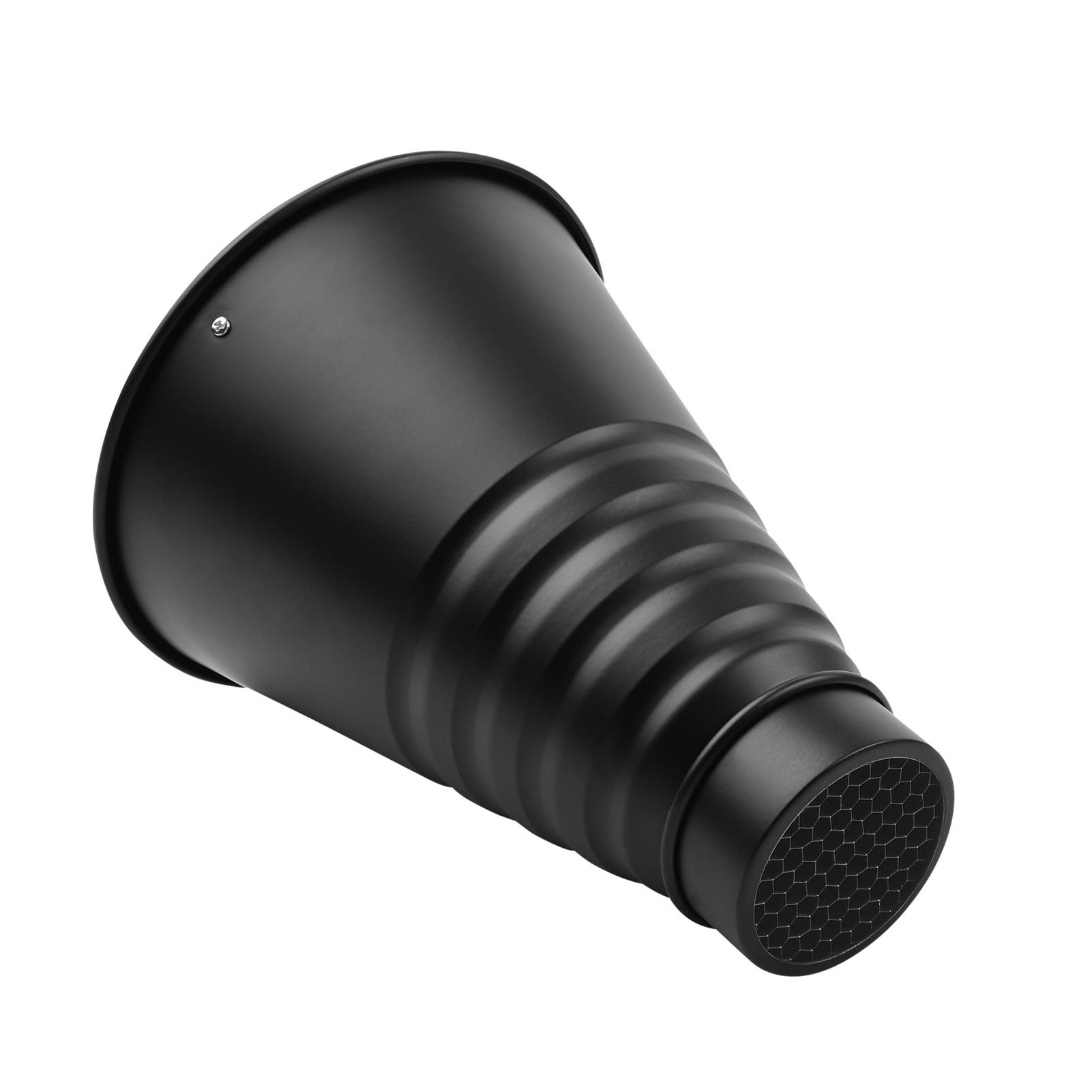 Bộ lọc màu Hợp kim nhôm cho Bowens Mount studio nhấp nháy Monolight hình nón với lưới tổ ong 5 cái