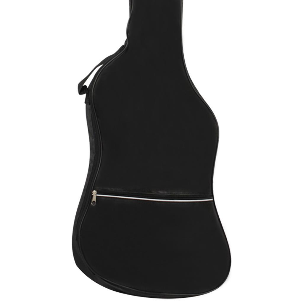 Sunnimix Quai Đôi Đệm Guitar Bass Điện Buổi Biểu Diễn Ốp Lưng Mềm Mại Ốp Lưng Ba Lô