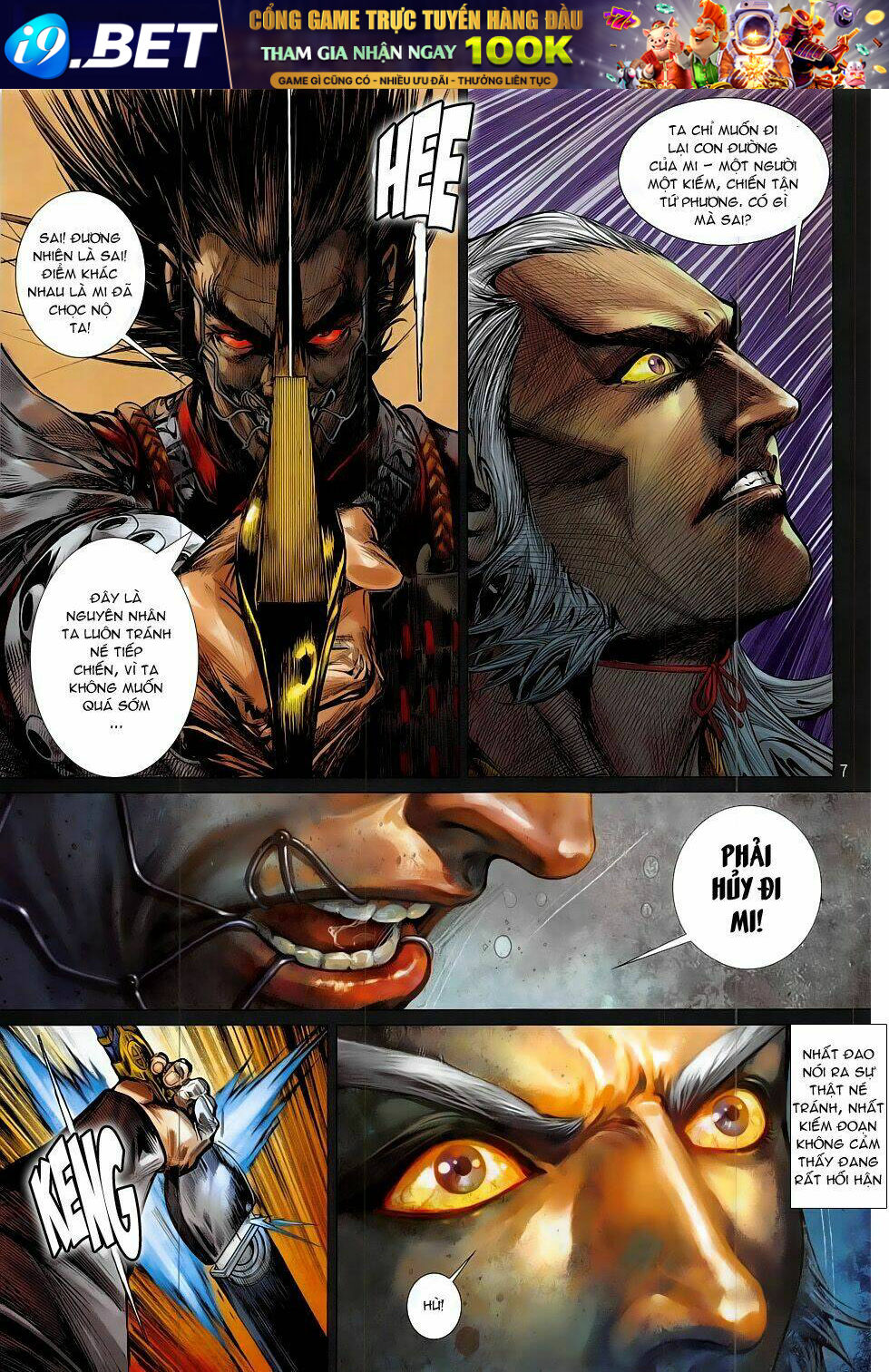 thiết tướng tung hoành (cựu tác) chapter 188 7