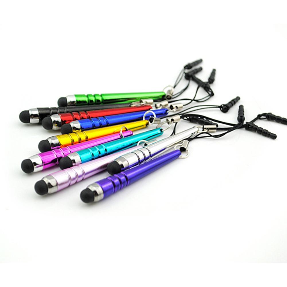 【ky】5/10Pcs Anti-dust Capacitive Touch Pen Mini Writing Stylus for Phones Tablet