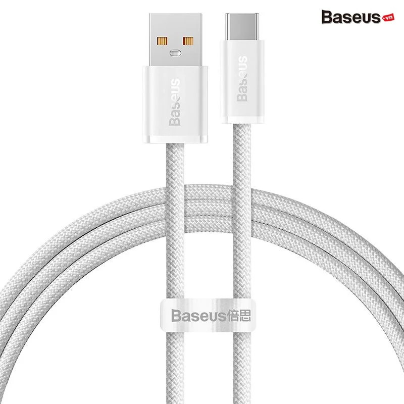 áp Sạc Nhanh, Vải Dù Siêu Bền Baseus Dynamic Series USB to Type-C 100W - HÀNG CHÍNH HÃNG