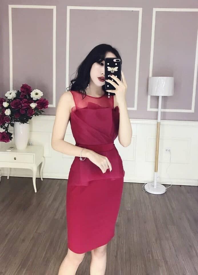 Đầm Body Thiết Kế Peplum Cách Điệu Siêu Xinh Đẹp Và Sang Chảnh