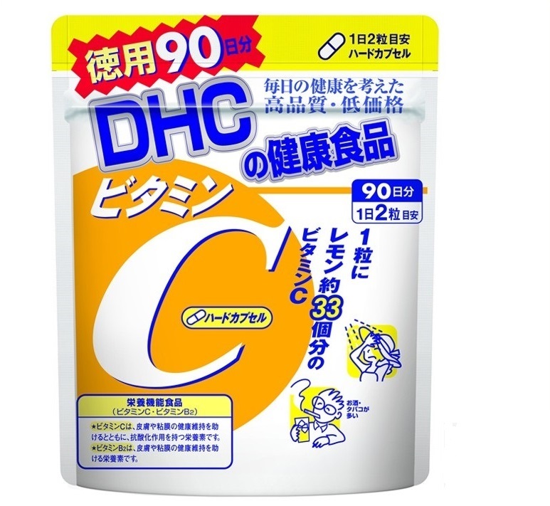 Viên uống DHC Bổ sung Vitamin C Nhật Bản 90 ngày (180viên/gói)