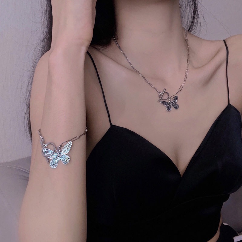 Dây chuyền nữ đẹp hình bướm trang sức nữ