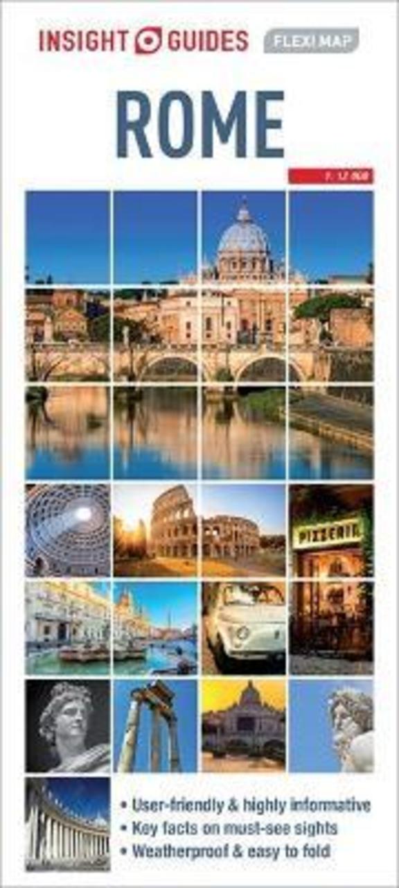 Sách - Insight Guides Flexi Map Rome by