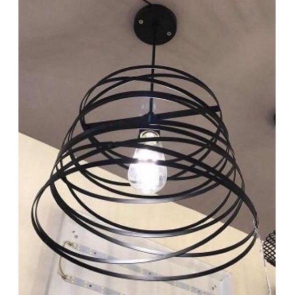Đèn thả lồng sắt trang trí bàn ăn, quán coffe DT HQ