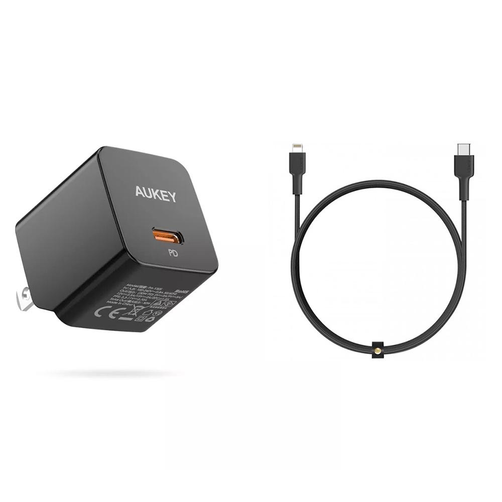 CỦ SẠC NHANH PD 30W AUKEY PA-Y30S - HÀNG CHÍNH HÃNG