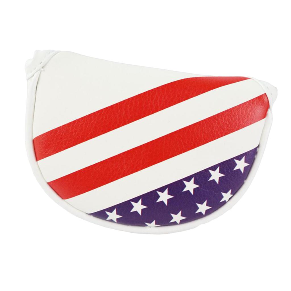 Golf Mallet Putter Cover | Golf Club Protector Magnetic Closure | Performance PU Leather