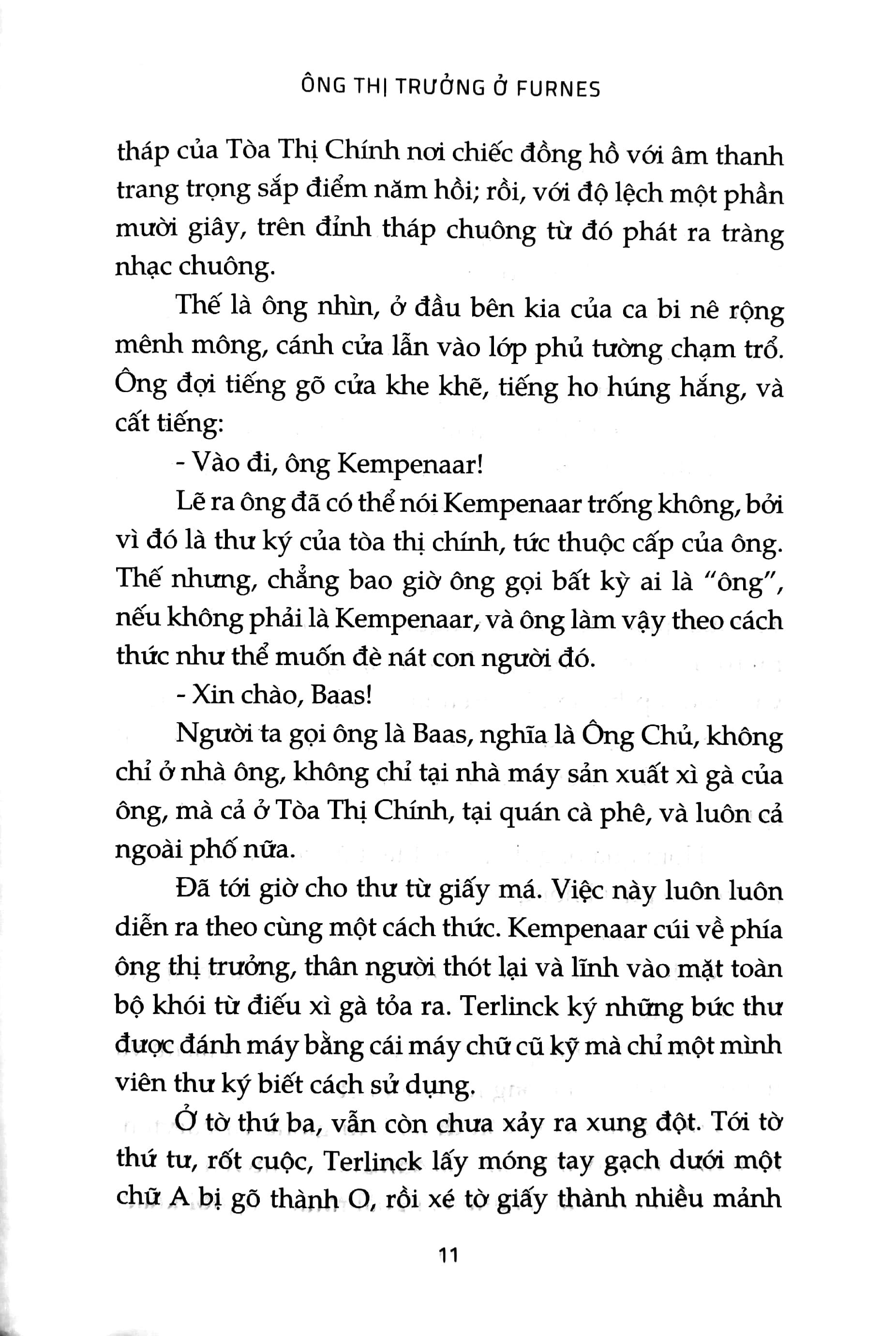 Sách Ông Thị Trưởng Ở Furnes