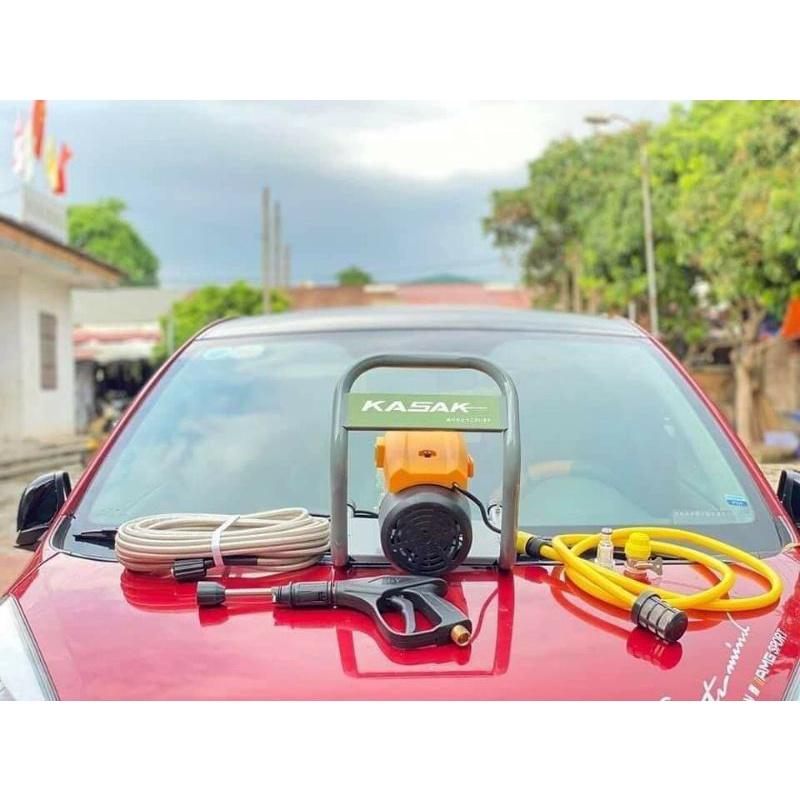 MÁY RỬA XE MINI GIA ĐÌNH SÂN VƯỜN MẪU MỚI