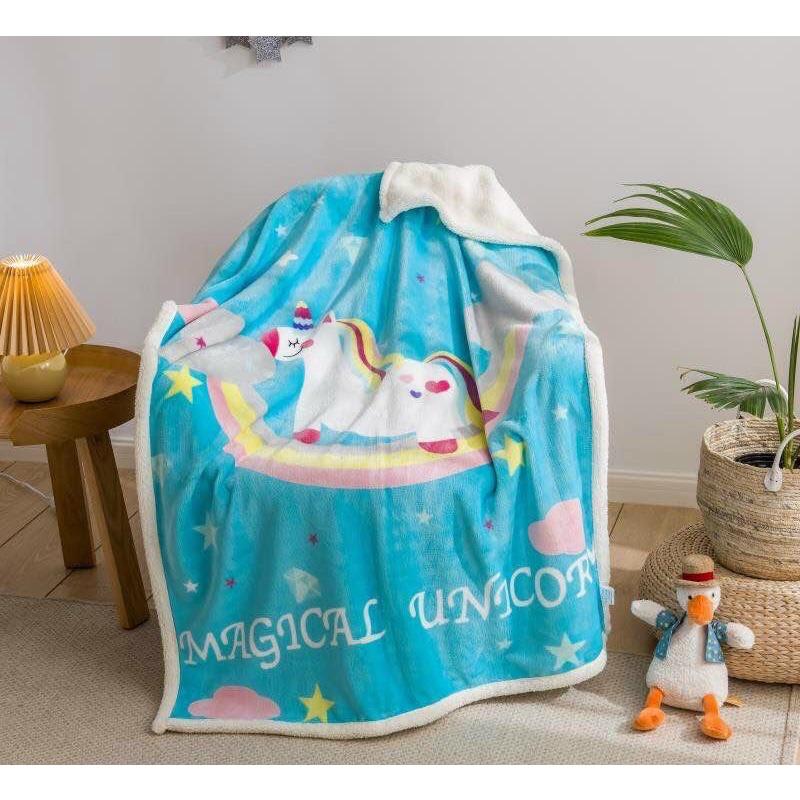 Chăn Lông Cừu cho bé / Chăn đi học thiếu nhi 1m x 1m4. Hàng tuyển chọn nhiều màu đẹp.