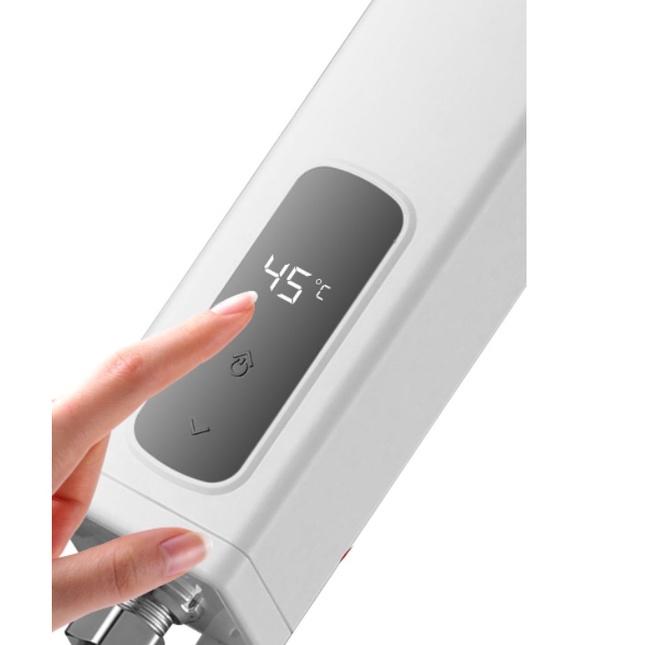 Máy nước nóng lạnh Pencil-Box hiển thị nhiệt độ EuroTech (kèm Vòi Sen Nano)