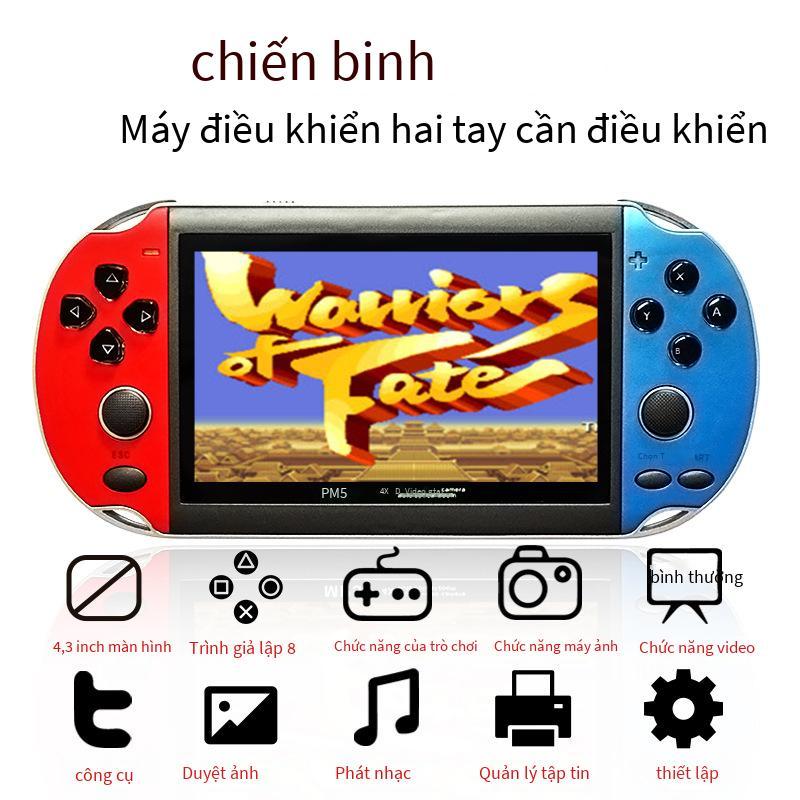 Phong cách mới nhất Tengyi psp X7 máy chơi game cầm tay 64-bit gba arcade nes retro hoài cổ trò chơi fc mp5 cầm tay