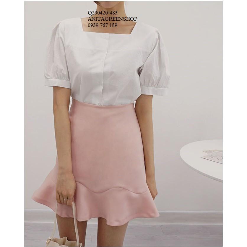 Q290420 SET ÁO VÀ CHÂN VÁY ĐUÔI CÁ