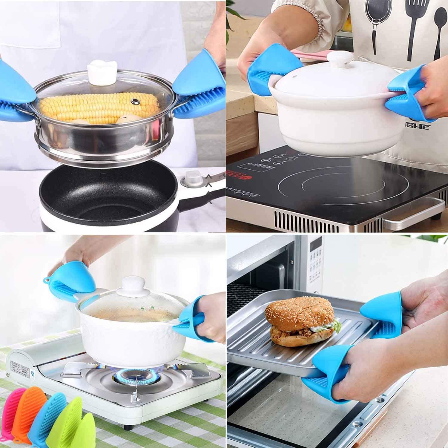 Set 4 cái nhắc nồi silicon - 8x11.2cm 42g