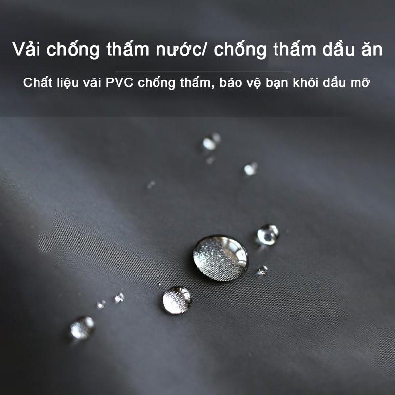 Tạp Dề Tay Dài Chống Thấm Nước Và Dầu Ăn Tiện Lợi Cho Nhà Bếp