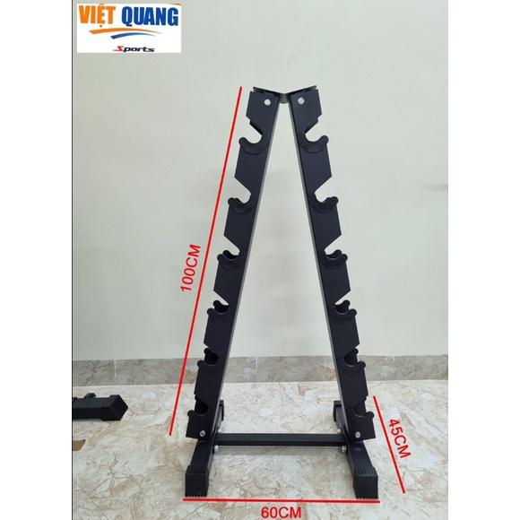 Giá Để Tạ Tay Hình Chữ A 6 Tầng