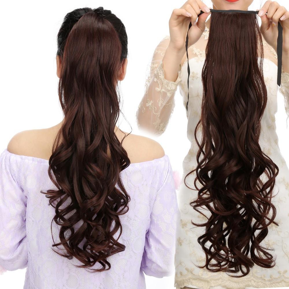 Tóc cột xoăn 60cm C149