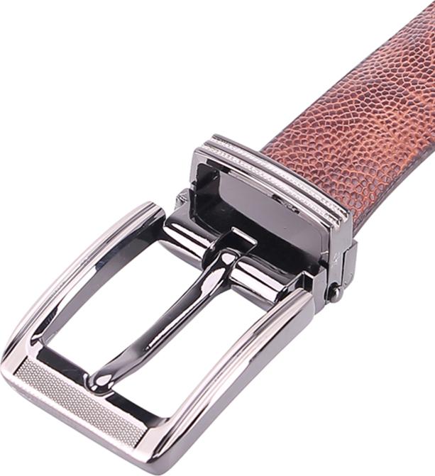 Thắt Lưng Nữ Da Đà Điểu Trơn Huy Hoàng HT5415 - Nâu Đỏ