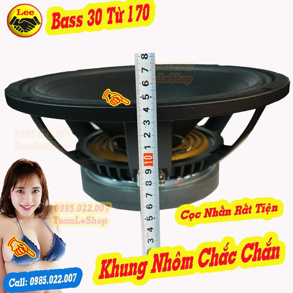 LOA BASS 30 COI 75 TỪ 170 - LOA NHẬP XỊN SÒ – MÀNG TRƠN – GIÁ 02 CHIẾC